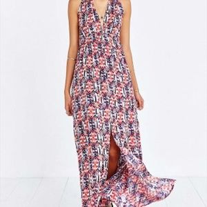 Strappy back maxi dress